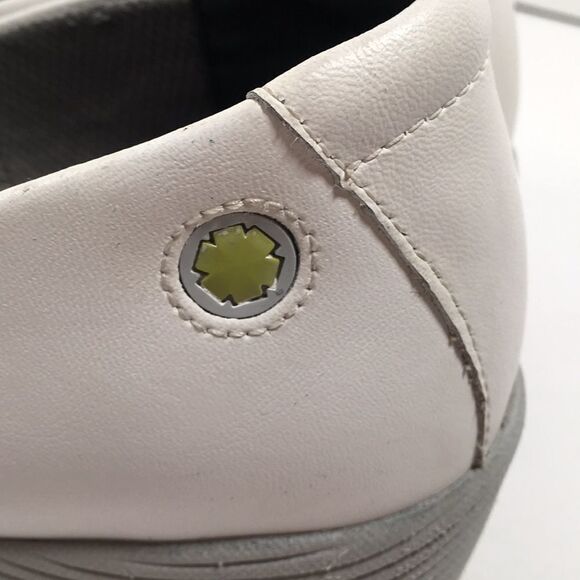 DANSKO Work Wonders Women's EU 41 US 10.5 Shoes White Leather Closed Heel Clogs - Picture 5 of 14